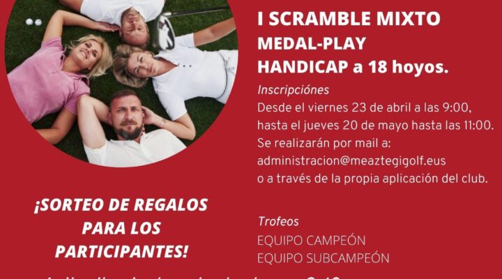 CAMPEONATO SCRAMBLE MIXTO MEAZTEGI 1
