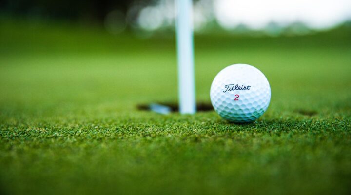 Canva Close Up Photo of Golf Ball